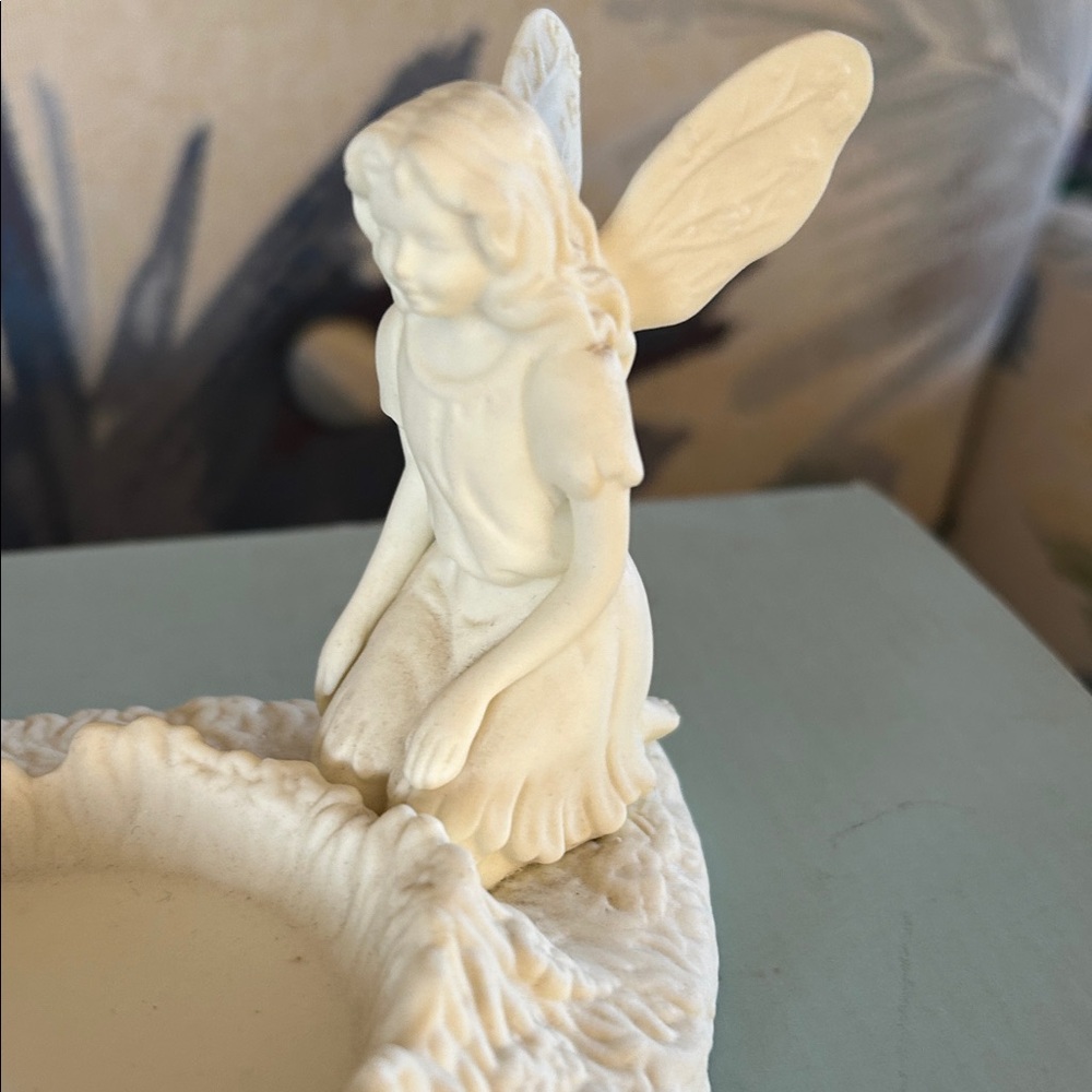 Partylite-Ariana’s Garden Mother Daughter Fairy Angel Votive Candle Holder NIB - Picture 4 of 13